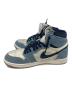 中古・古着 NIKE (ナイキ) ミッドカットスニーカー インディゴ×ホワイト サイズ:27：12000円