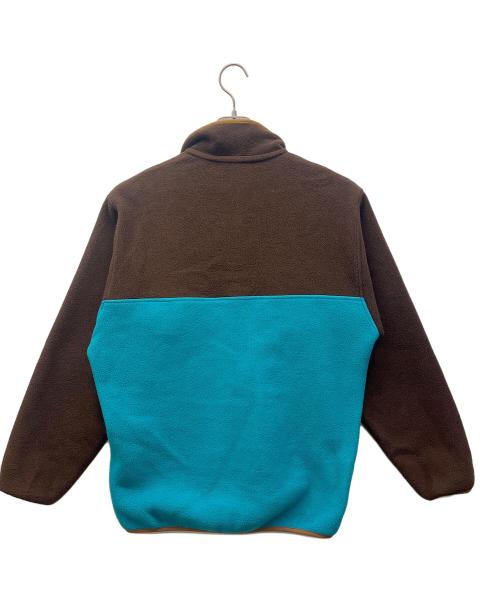Patagonia（パタゴニア）Patagonia (パタゴニア) フリースジャケット ブラウン×ブルー サイズ:Sの古着・服飾アイテム