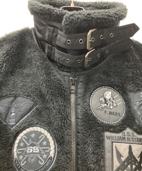 AVIREX（アヴィレックス）AVIREX (アヴィレックス) ジャケット ブラック サイズ:XLの古着・服飾アイテム