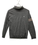 BURBERRY BLACK LABELバーバリーブラックレーベル）の古着「厚手ニット」｜グレー