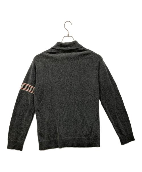 BURBERRY BLACK LABEL（バーバリーブラックレーベル）BURBERRY BLACK LABEL (バーバリーブラックレーベル) 厚手ニット グレー サイズ:３の古着・服飾アイテム
