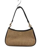 COACHコーチ）の古着「ショルダーバッグ」｜ブラックナチュラル