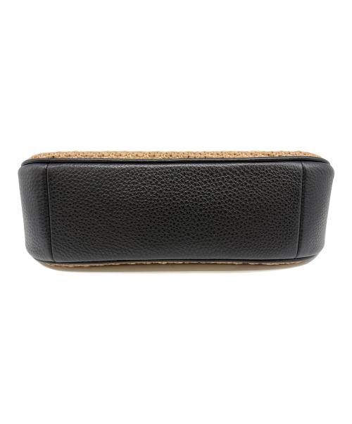 COACH（コーチ）COACH (コーチ) ショルダーバッグ ブラックナチュラルの古着・服飾アイテム