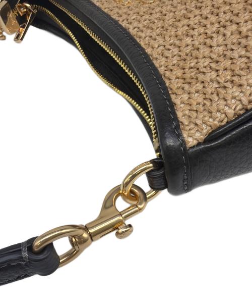 COACH（コーチ）COACH (コーチ) ショルダーバッグ ブラックナチュラルの古着・服飾アイテム