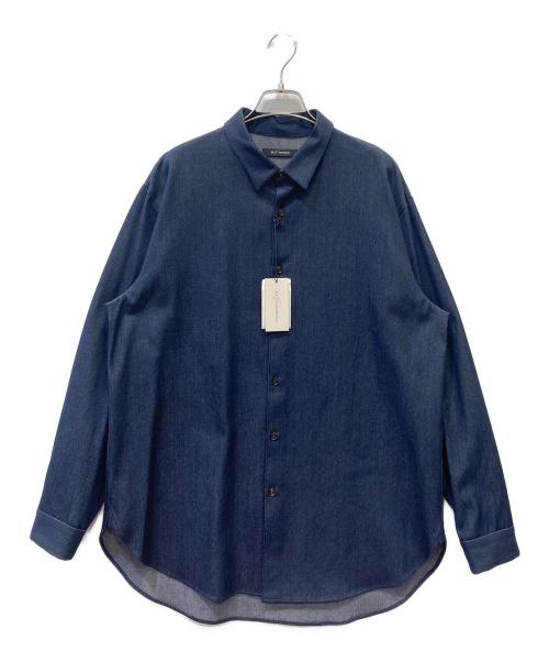 tilt the authentics（チルトザオーセンティックス）tilt the authentics (チルトザオーセンティックス) デニムシャツ ネイビー サイズ:3の古着・服飾アイテム