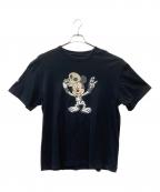 BILL WALL LEATHER×DISNEY×BEAMSビルウォールレザー×ディズニー×ビームス）の古着「カットソー」｜ブラック