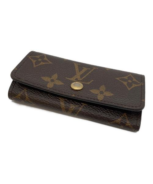 LOUIS VUITTON（ルイ ヴィトン）LOUIS VUITTON (ルイ ヴィトン) ミュルティクレ 4/キーケース ブラウンの古着・服飾アイテム