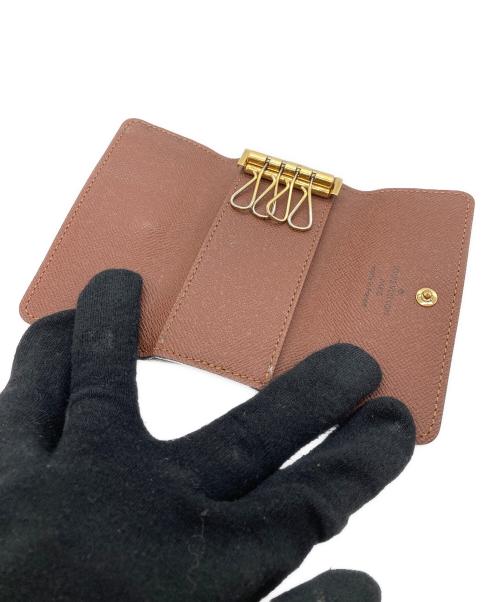 LOUIS VUITTON（ルイ ヴィトン）LOUIS VUITTON (ルイ ヴィトン) ミュルティクレ 4/キーケース ブラウンの古着・服飾アイテム