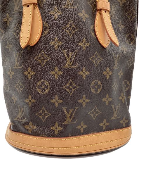 LOUIS VUITTON（ルイ ヴィトン）LOUIS VUITTON (ルイ ヴィトン) バケットPM/ショルダーバッグ ブラウンの古着・服飾アイテム