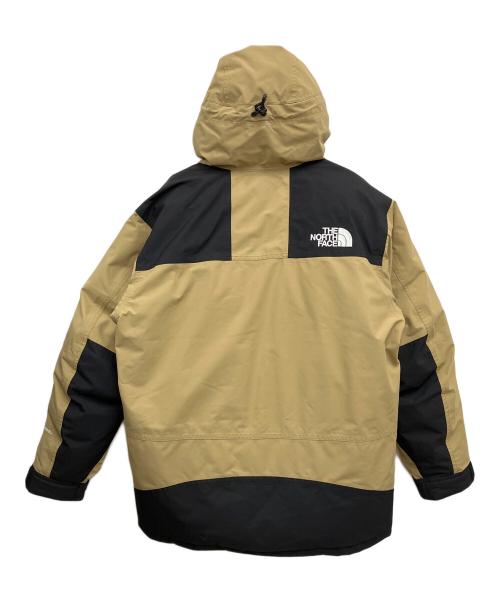 THE NORTH FACE（ザ ノース フェイス）THE NORTH FACE (ザ ノース フェイス) マウンテンダウンジャケット ベージュ×ブラック サイズ:Lの古着・服飾アイテム