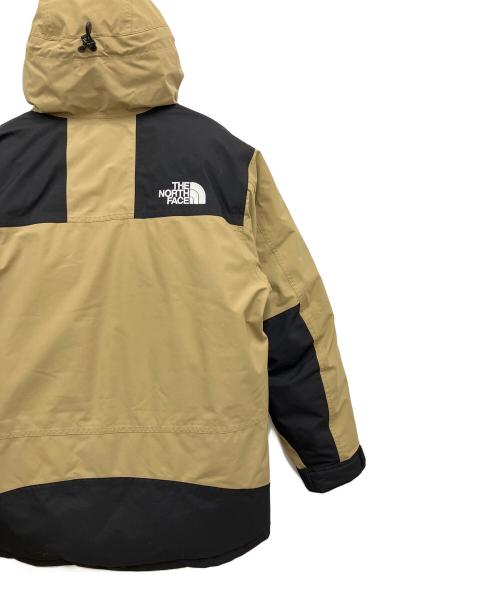 THE NORTH FACE（ザ ノース フェイス）THE NORTH FACE (ザ ノース フェイス) マウンテンダウンジャケット ベージュ×ブラック サイズ:Lの古着・服飾アイテム