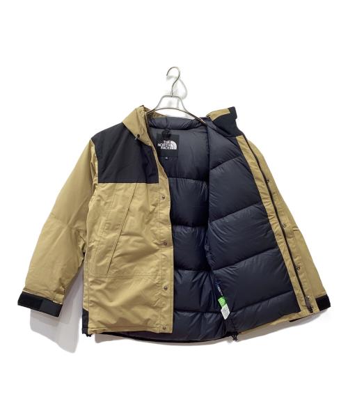 THE NORTH FACE（ザ ノース フェイス）THE NORTH FACE (ザ ノース フェイス) マウンテンダウンジャケット ベージュ×ブラック サイズ:L 未使用品の古着・服飾アイテム