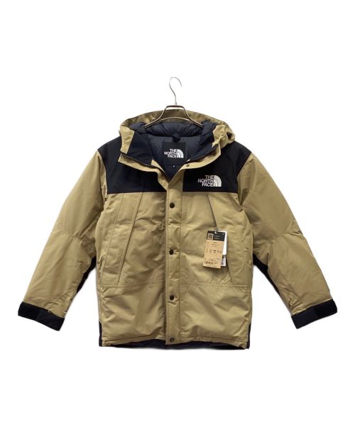 THE NORTH FACE（ザ ノース フェイス）THE NORTH FACE (ザ ノース フェイス) マウンテンダウンジャケット ベージュ×ブラック サイズ:XL 未使用品の古着・服飾アイテム