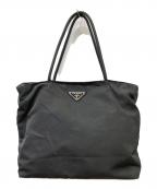 PRADAプラダ）の古着「ナイロントートバッグ」｜ブラック