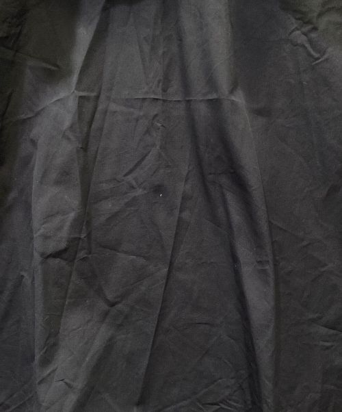 EVA MANN（エヴァ マン）EVA MANN (エヴァ マン) ラッフルショルダーブラウス ブラック サイズ:Sの古着・服飾アイテム