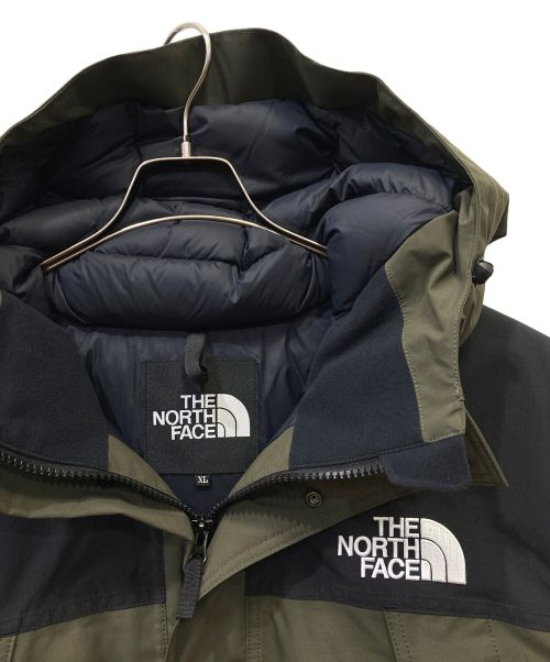 THE NORTH FACE（ザ ノース フェイス）THE NORTH FACE (ザ ノース フェイス) ダウンジャケット グリーン×ブラック サイズ:XLの古着・服飾アイテム