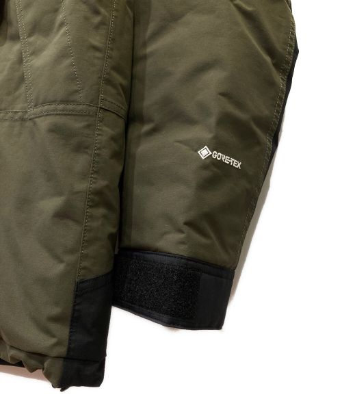 THE NORTH FACE（ザ ノース フェイス）THE NORTH FACE (ザ ノース フェイス) ダウンジャケット グリーン×ブラック サイズ:XLの古着・服飾アイテム