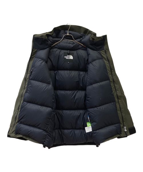THE NORTH FACE（ザ ノース フェイス）THE NORTH FACE (ザ ノース フェイス) ダウンジャケット グリーン×ブラック サイズ:XLの古着・服飾アイテム