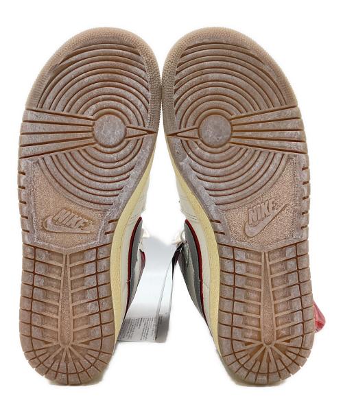 NIKE（ナイキ）NIKE (ナイキ) Awake NY × Nike Jordan Air Ship レッド×ホワイト サイズ:28cm 未使用品の古着・服飾アイテム