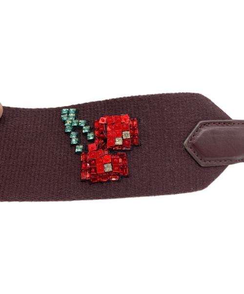 ANYA HINDMARCH（アニヤ・ハインドマーチ）ANYA HINDMARCH (アニヤ・ハインドマーチ) 2WAYバッグ ブルーの古着・服飾アイテム