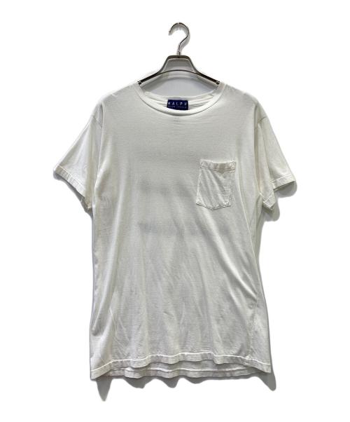 RALPH LAUREN（ラルフローレン）RALPH LAUREN (ラルフローレン) ヴィンテージポケットTシャツ ホワイト サイズ:Mの古着・服飾アイテム