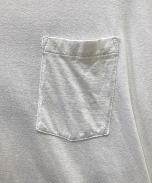 RALPH LAUREN（ラルフローレン）RALPH LAUREN (ラルフローレン) ヴィンテージポケットTシャツ ホワイト サイズ:Mの古着・服飾アイテム