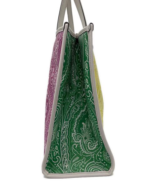 ETRO（エトロ）ETRO (エトロ) ペイズリー柄トートバッグ マルチカラーの古着・服飾アイテム