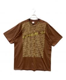 SUPREME（シュプリーム）の古着「半袖Tシャツ」｜ブラウン
