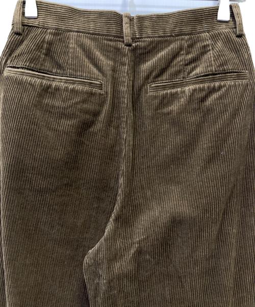 la peau de gem（ラポドゥジェム）la peau de gem (ラポドゥジェム) コーデュロイパンツ ブラウン サイズ:Mの古着・服飾アイテム