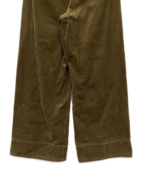 la peau de gem（ラポドゥジェム）la peau de gem (ラポドゥジェム) コーデュロイパンツ ブラウン サイズ:Mの古着・服飾アイテム
