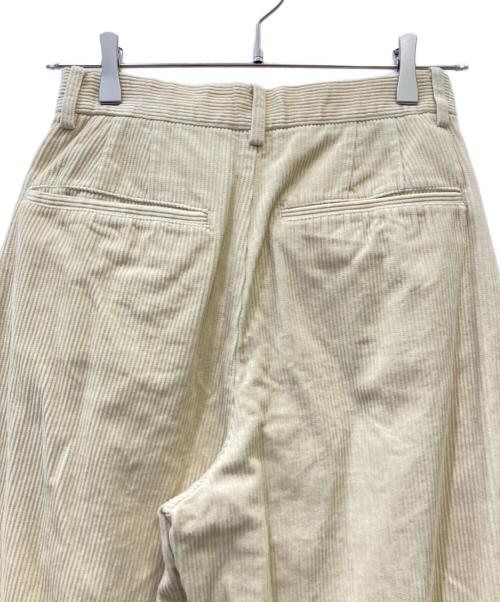 la peau de gem（ラポドゥジェム）la peau de gem (ラポドゥジェム) コーデュロイパンツ ベージュ サイズ:Mの古着・服飾アイテム