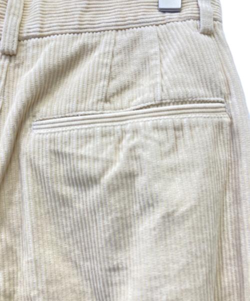 la peau de gem（ラポドゥジェム）la peau de gem (ラポドゥジェム) コーデュロイパンツ ベージュ サイズ:Mの古着・服飾アイテム
