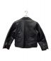 HARLEY-DAVIDSON (ハーレーダビッドソン) 90s USA製 ダブルライダースレザージャケット ブラック サイズ:10：9000円