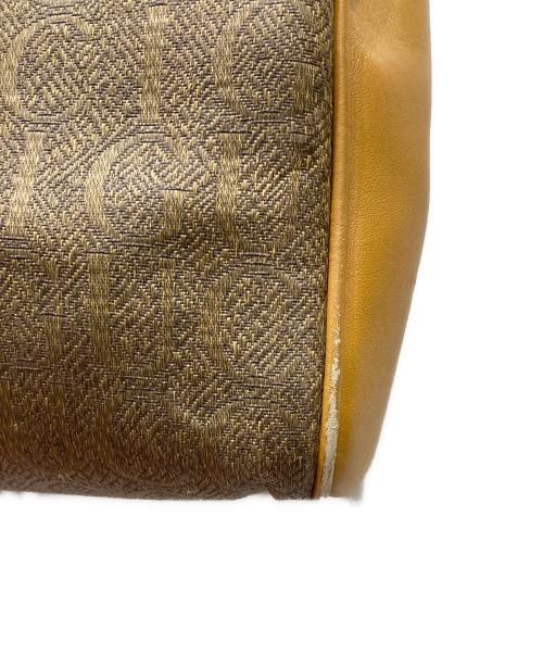 GUCCI（グッチ）GUCCI (グッチ) オールドグッチ  2WAYショルダーバッグ ブラウンの古着・服飾アイテム