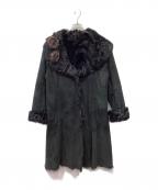INGEBORGインゲボルグ）の古着「ファーコート」｜ブラック