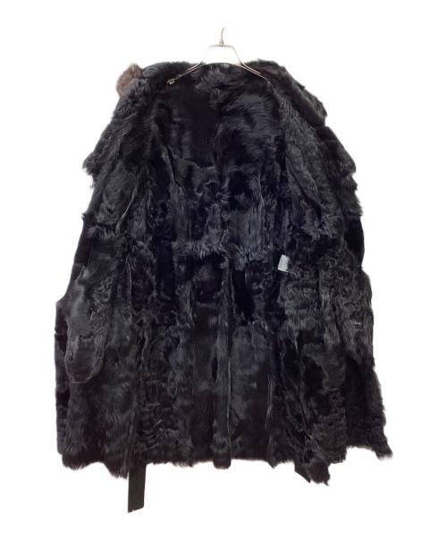 INGEBORG（インゲボルグ）INGEBORG (インゲボルグ) ファーコート ブラック サイズ:9の古着・服飾アイテム