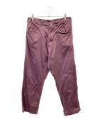 Der SAMMLER SOLO×THE THREE ROBBERSディアザムラーソロ×ザ スリーラバーズ）の古着「GOLDEN GATE PANTS」｜パープル