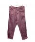 Der SAMMLER SOLO×THE THREE ROBBERS（ディアザムラーソロ×ザ スリーラバーズ）の古着「GOLDEN GATE PANTS」｜パープル