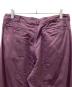 中古・古着 Der SAMMLER SOLO×THE THREE ROBBERS (ディアザムラーソロ×ザ スリーラバーズ) GOLDEN GATE PANTS パープル サイズ:SIZE S：3000円