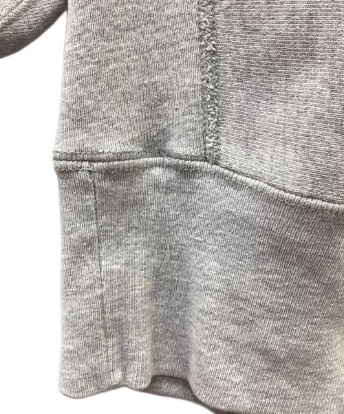 Champion（チャンピオン）Champion (チャンピオン) 2段刺繍リバースウィーブスウェット ライトグレー サイズ:XLの古着・服飾アイテム