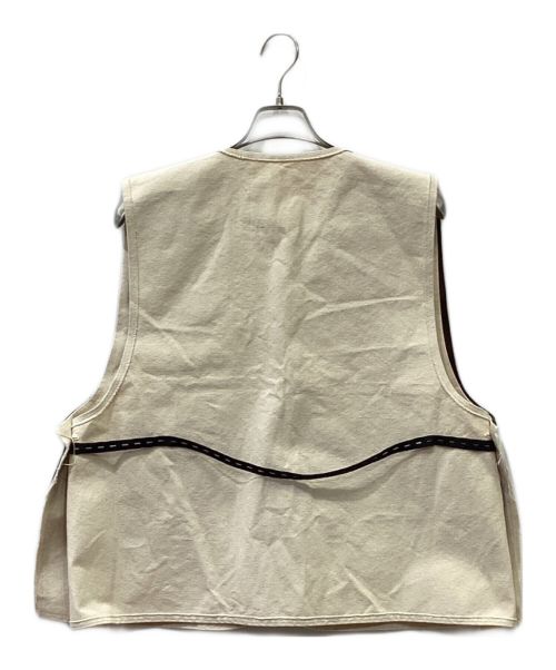 CAMIEL FORTGENS（カミエルフォートヘンス）CAMIEL FORTGENS (カミエルフォートヘンス) 70’sベスト ブラウン サイズ:Mの古着・服飾アイテム