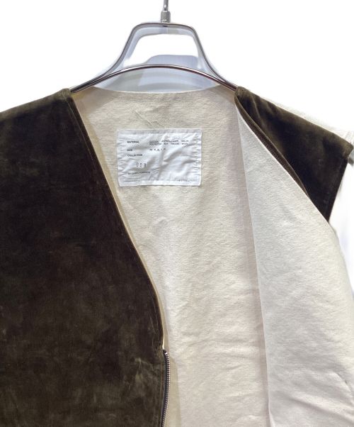 CAMIEL FORTGENS（カミエルフォートヘンス）CAMIEL FORTGENS (カミエルフォートヘンス) 70’sベスト ブラウン サイズ:Mの古着・服飾アイテム