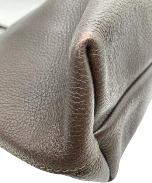 Salvatore Ferragamo（サルヴァトーレ フェラガモ）Salvatore Ferragamo (サルヴァトーレ フェラガモ) ミニトートバッグ ブラウンの古着・服飾アイテム