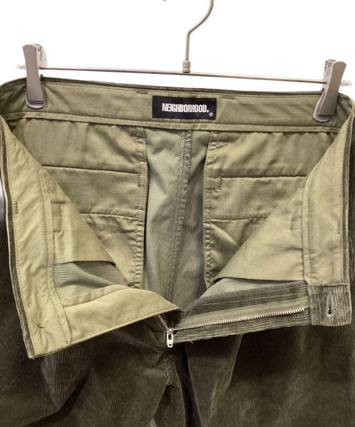 NEIGHBORHOOD（ネイバーフッド）NEIGHBORHOOD (ネイバーフッド) コーデュロイパンツ グリーン サイズ:Mの古着・服飾アイテム