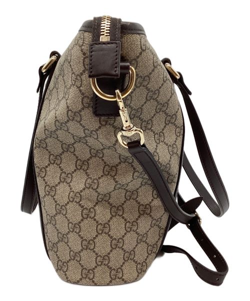 GUCCI（グッチ）GUCCI (グッチ) 2WAYトートバッグ ベージュの古着・服飾アイテム