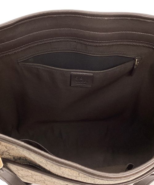 GUCCI（グッチ）GUCCI (グッチ) 2WAYトートバッグ ベージュの古着・服飾アイテム