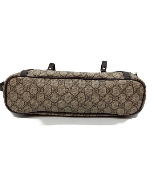 GUCCI（グッチ）GUCCI (グッチ) 2WAYトートバッグ ベージュの古着・服飾アイテム