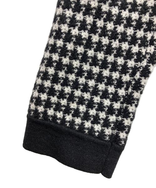 HER LIP TO（ハーリップトゥ）HER LIP TO (ハーリップトゥ) ニットワンピース ブラック×ホワイト サイズ:Mの古着・服飾アイテム