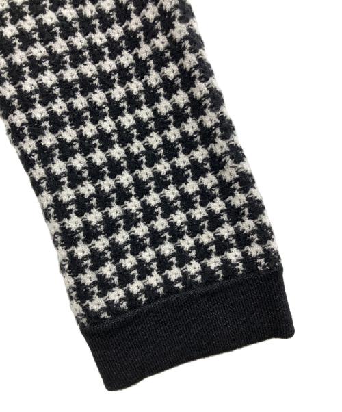 HER LIP TO（ハーリップトゥ）HER LIP TO (ハーリップトゥ) ニットワンピース ブラック×ホワイト サイズ:Mの古着・服飾アイテム