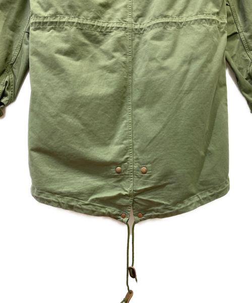 FRED PERRY（フレッドペリー）FRED PERRY (フレッドペリー) ライナー付モッズコート グリーン×ボルドー サイズ:Lの古着・服飾アイテム